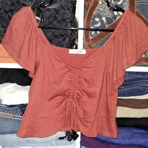 spoiled crop top Large